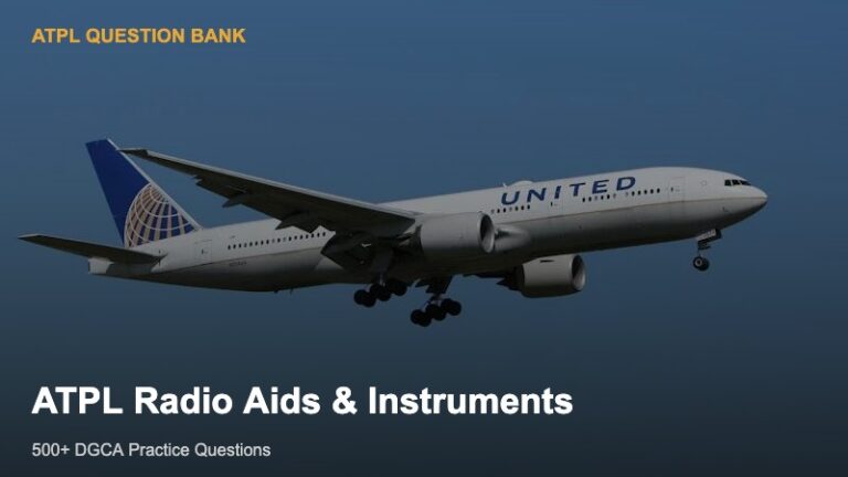 ATPL Radio Navigation & Instruments — Question Bank