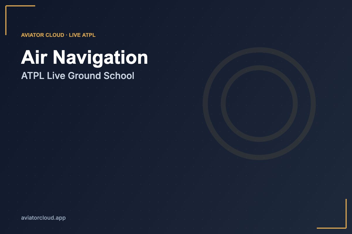 Aviator Cloud — Air Navigation course cover